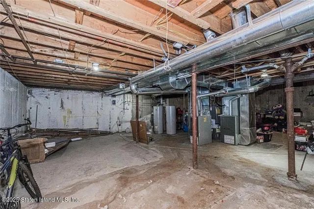 a view of a storage room