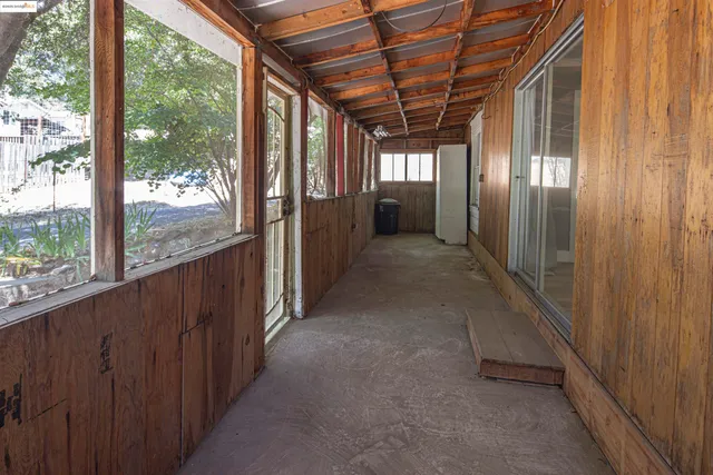 a view of a house with a street