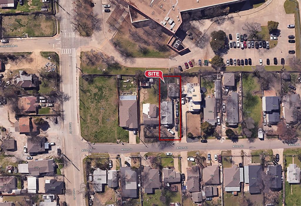 4519 Afton Street Dallas, TX 75219 - Photo 3 of 5 Boundary lines are approximate.