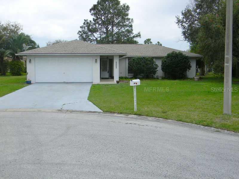 5619 Boone Court New Port Richey, FL 34652 - Photo 1 of 1 Exterior Front - Large Cul-de-sac