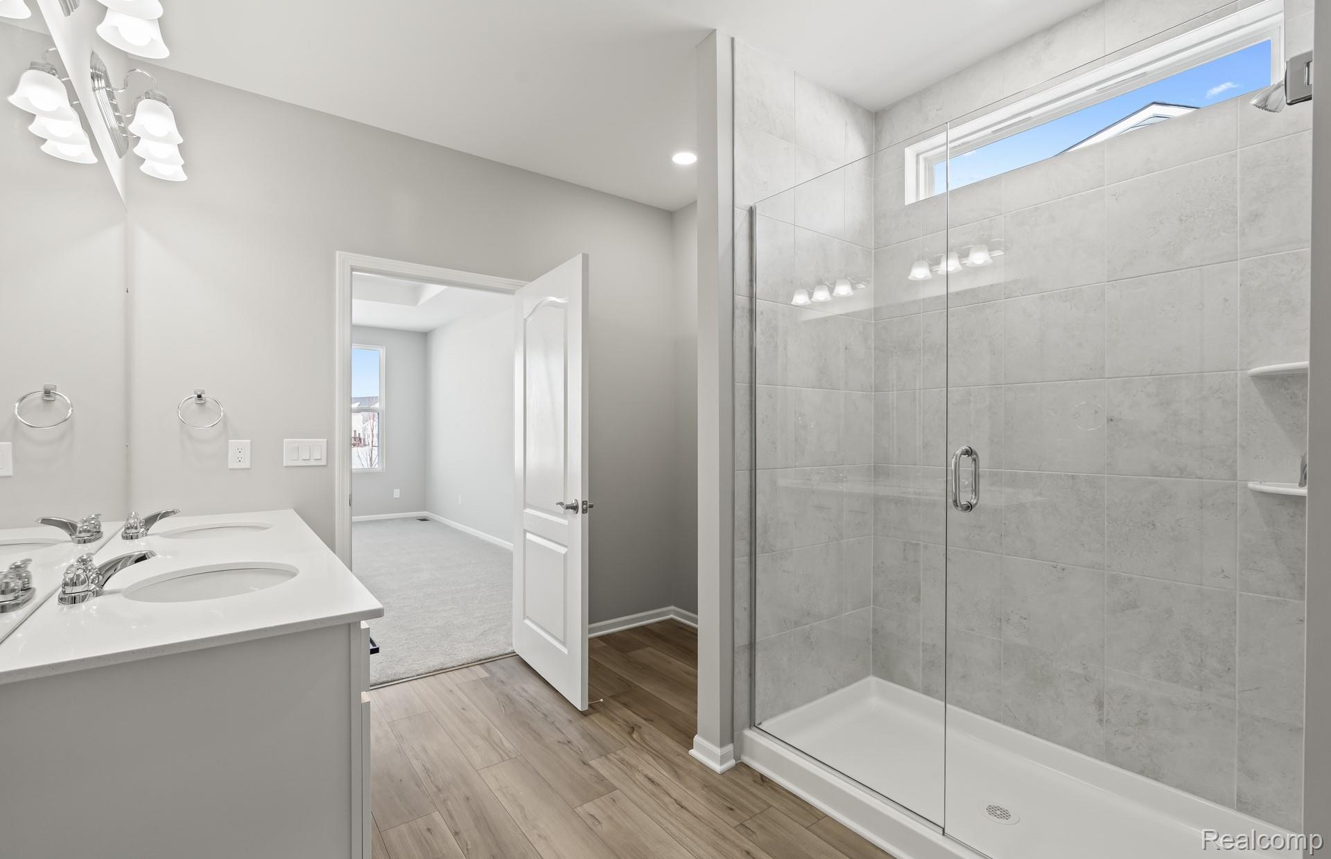 5136 Barnes Road Canton, MI 48188 - Photo 14 of 16 Primary Bath with Spa Like Shower