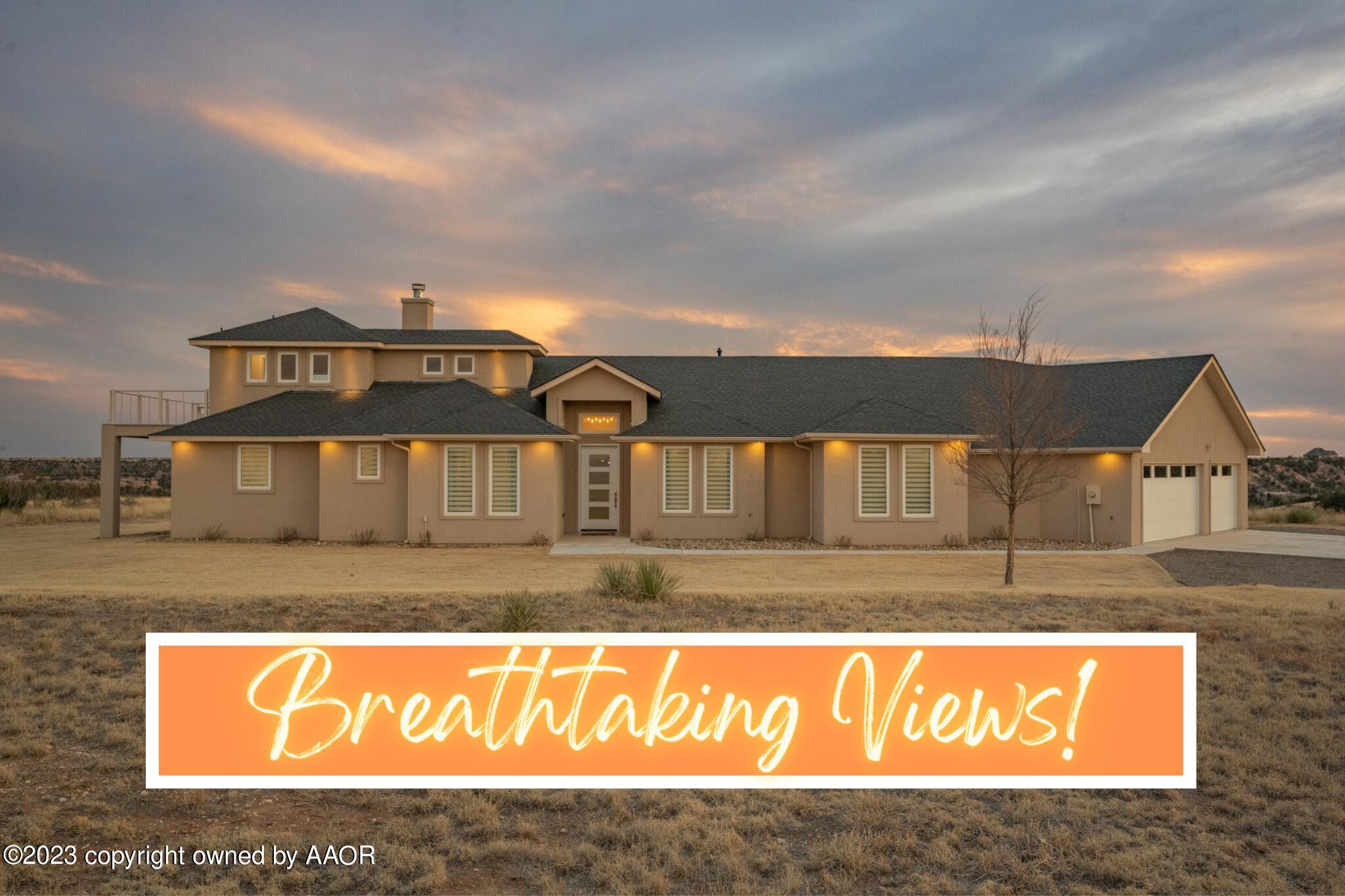 15300 Canyon Pass Road Amarillo, TX 79118 - Photo 1 of 51 Twilight Front View