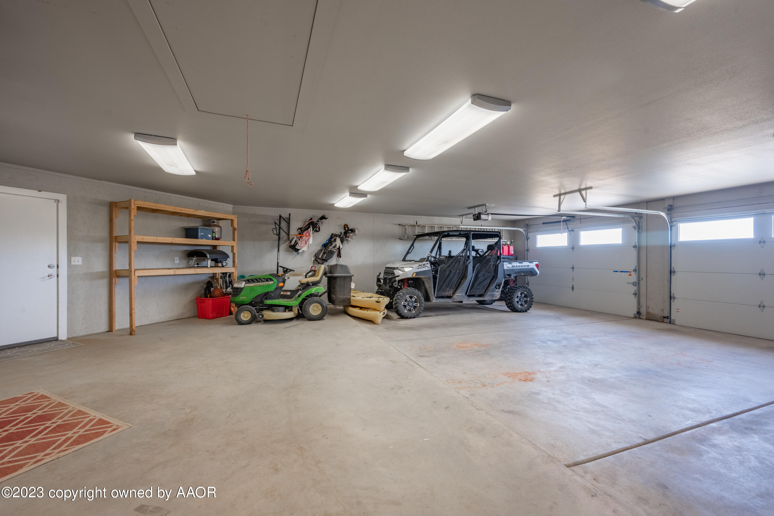 15300 Canyon Pass Road Amarillo, TX 79118 - Photo 42 of 51 a view of a garage with rack and bicycle
