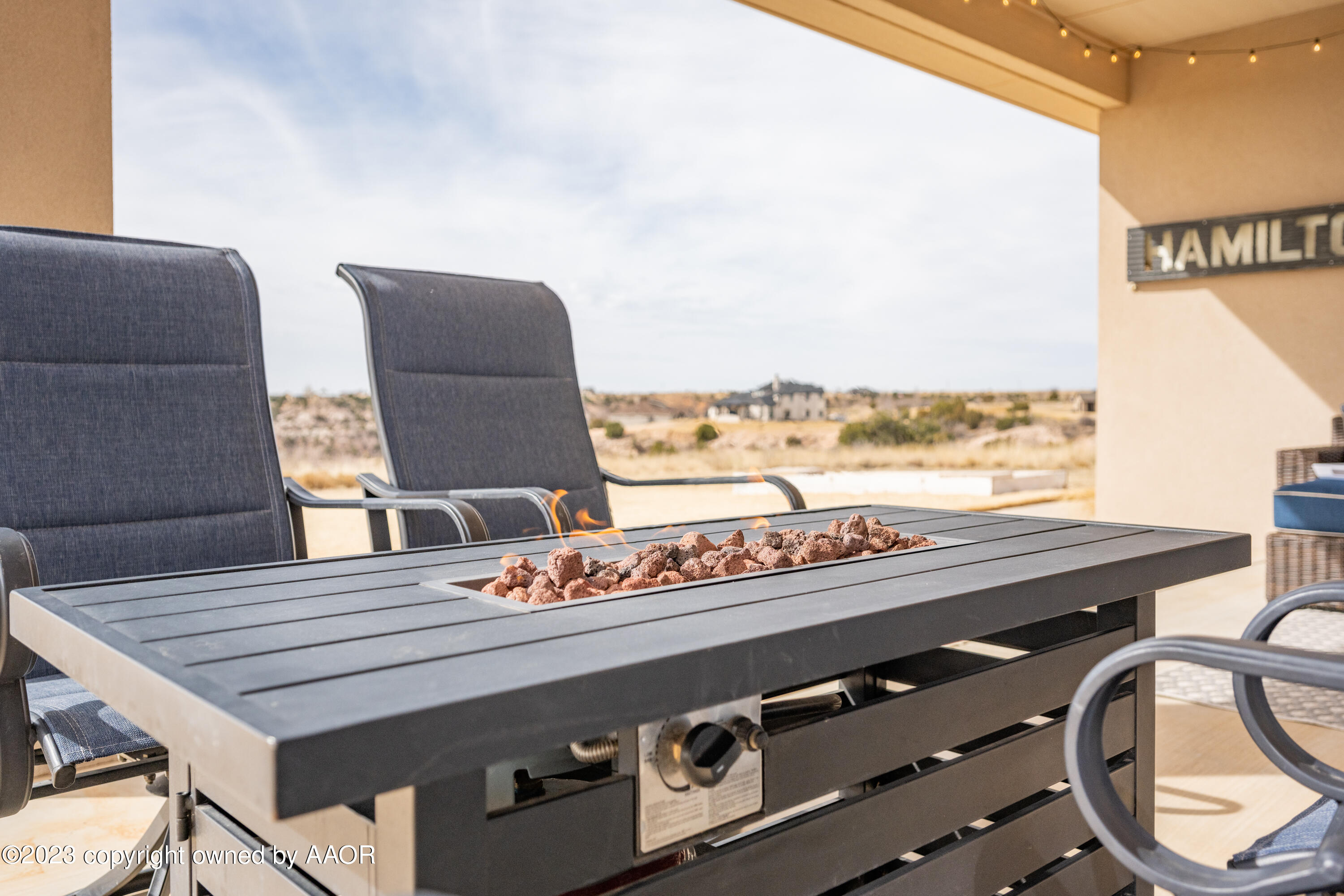 15300 Canyon Pass Road Amarillo, TX 79118 - Photo 45 of 51 a view of a balcony with an outdoor space