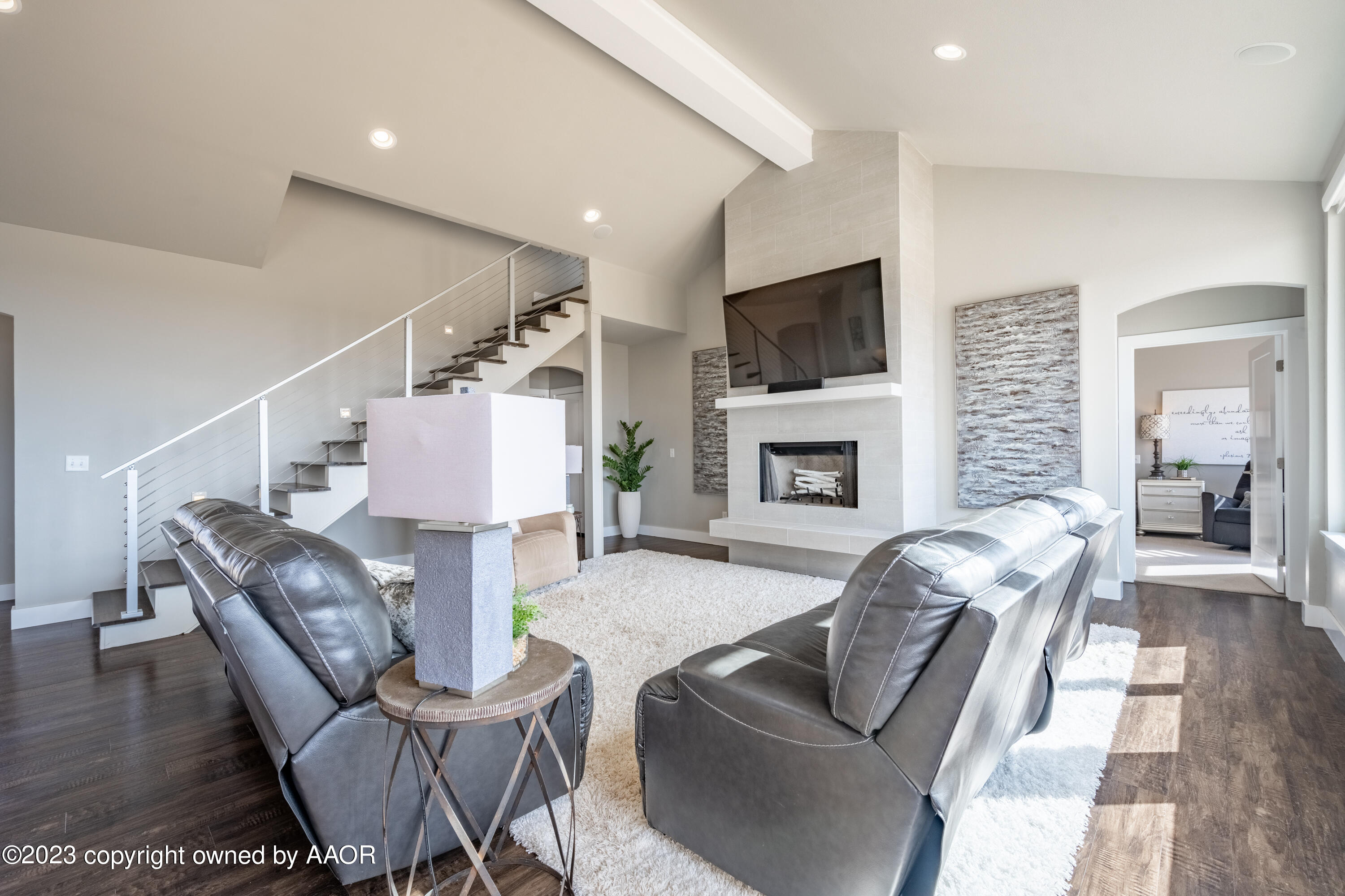 15300 Canyon Pass Road Amarillo, TX 79118 - Photo 5 of 51 a living room with furniture or fireplace and a flat screen tv