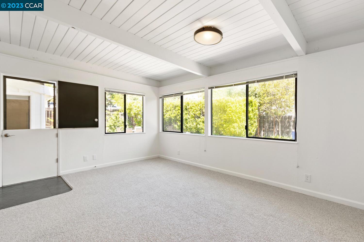 3374 Mildred Lane Lafayette, CA 94549 - Photo 17 of 34 a view of an empty room with a window