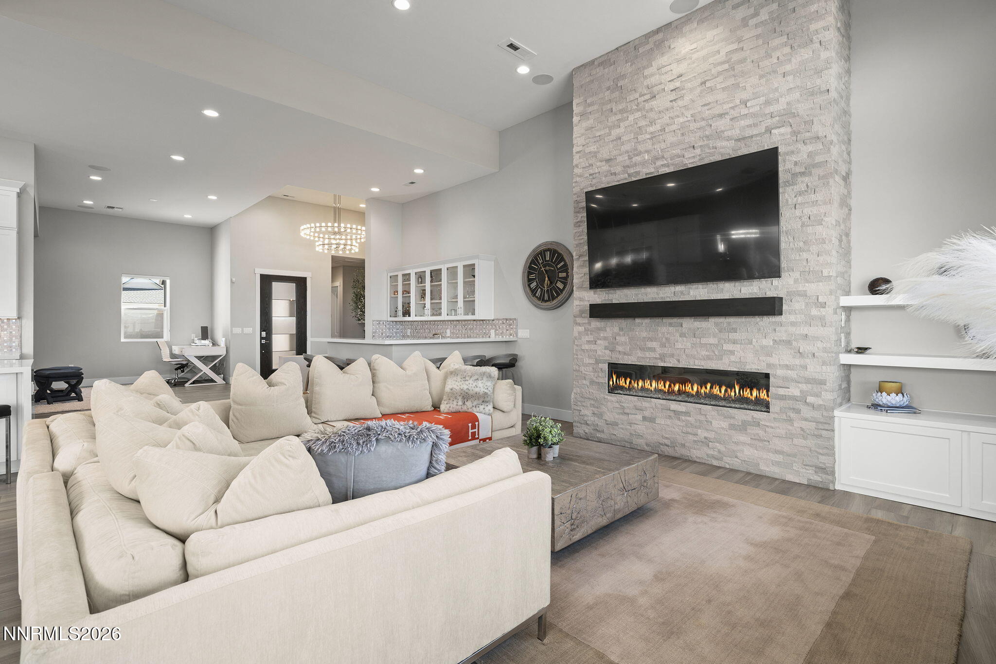 2945 Ruby Desert Drive Reno, NV 89521 - Photo 11 of 41 a living room with furniture and a flat screen tv