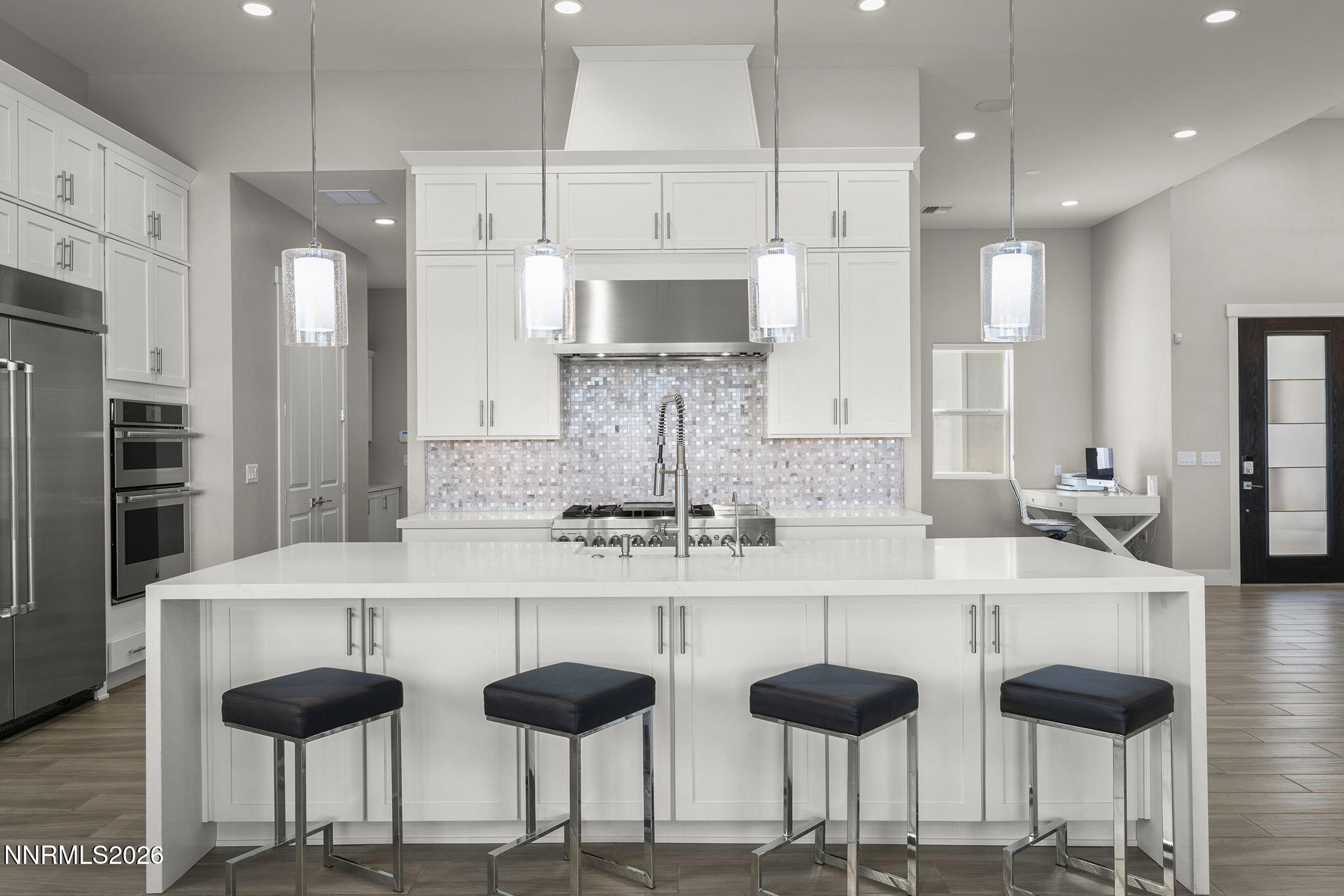 2945 Ruby Desert Drive Reno, NV 89521 - Photo 15 of 41 a kitchen with stainless steel appliances a sink and a refrigerator