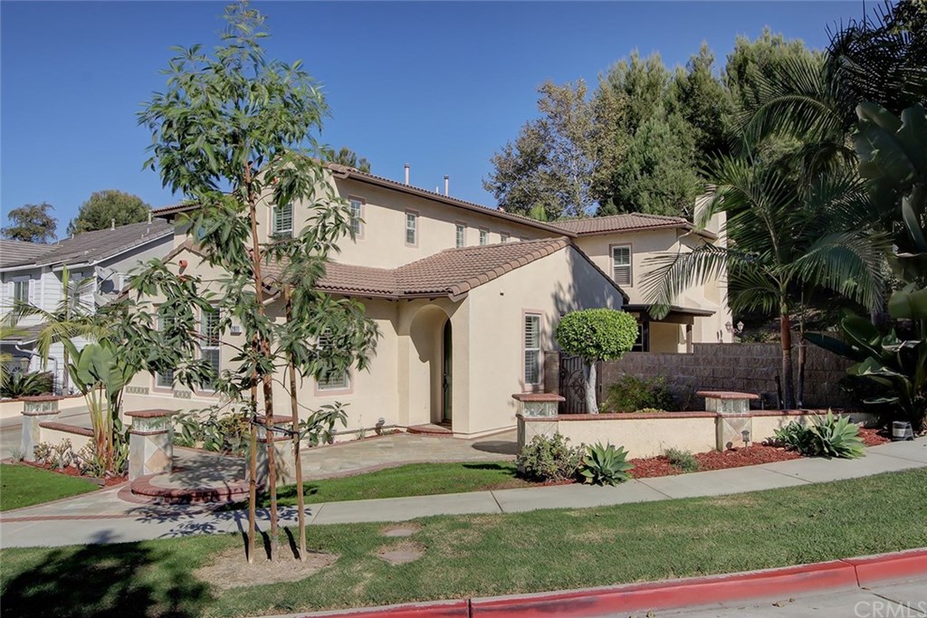 2911 Hawk Pointe Drive Fullerton, CA 92833 - Photo 2 of 55 Front Exterior with Curved Corner Lot.