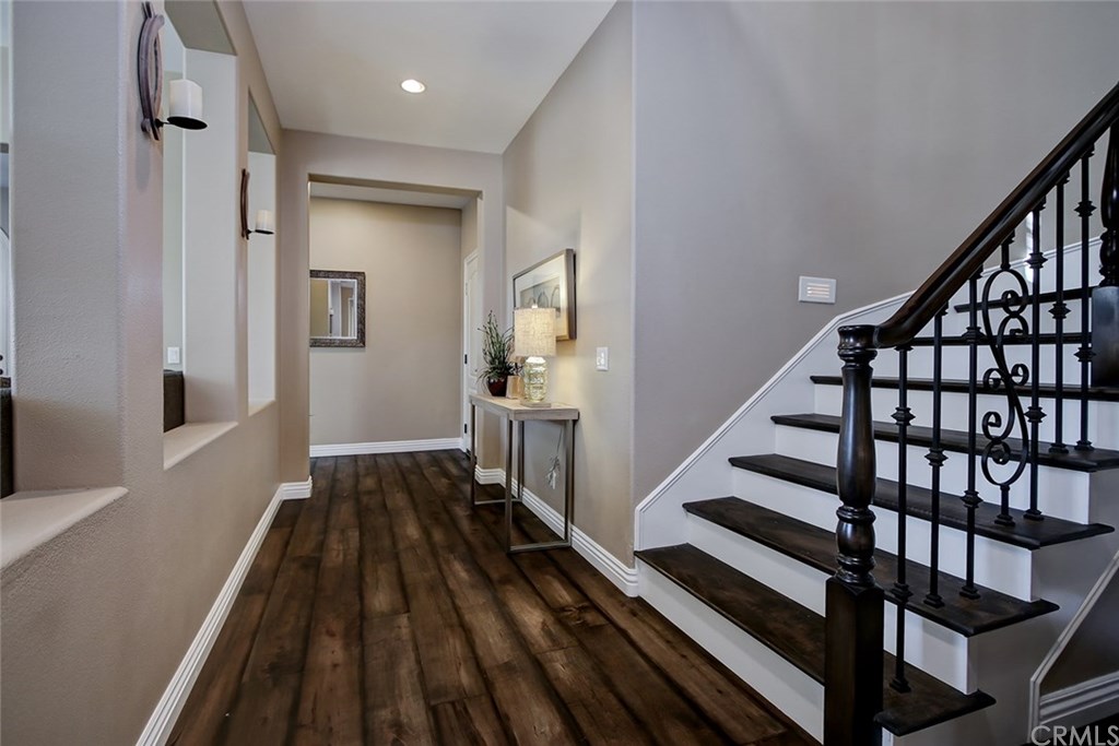 2911 Hawk Pointe Drive Fullerton, CA 92833 - Photo 13 of 55 Main Floor Entry Hallway and Stairwell to 2nd Level.