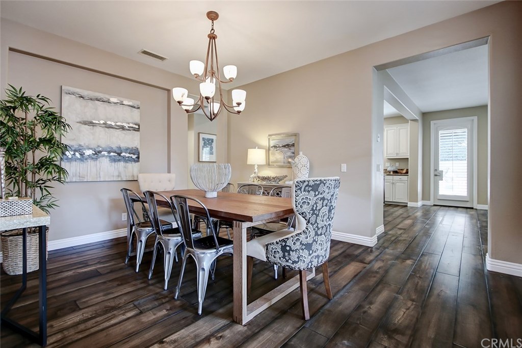 2911 Hawk Pointe Drive Fullerton, CA 92833 - Photo 17 of 55 Main Floor Formal Dining Area with View to Adjacent Kitchen and Family Room.
