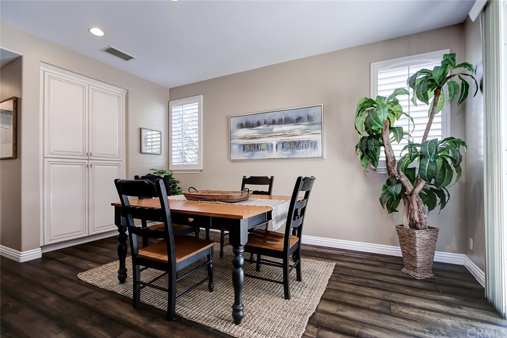 2911 Hawk Pointe Drive Fullerton, CA 92833 - Photo 27 of 55 Breakfast Nook Open to Adjacent Main Floor Kitchen Area with Additional Kitchen Cabinetry/Storage.