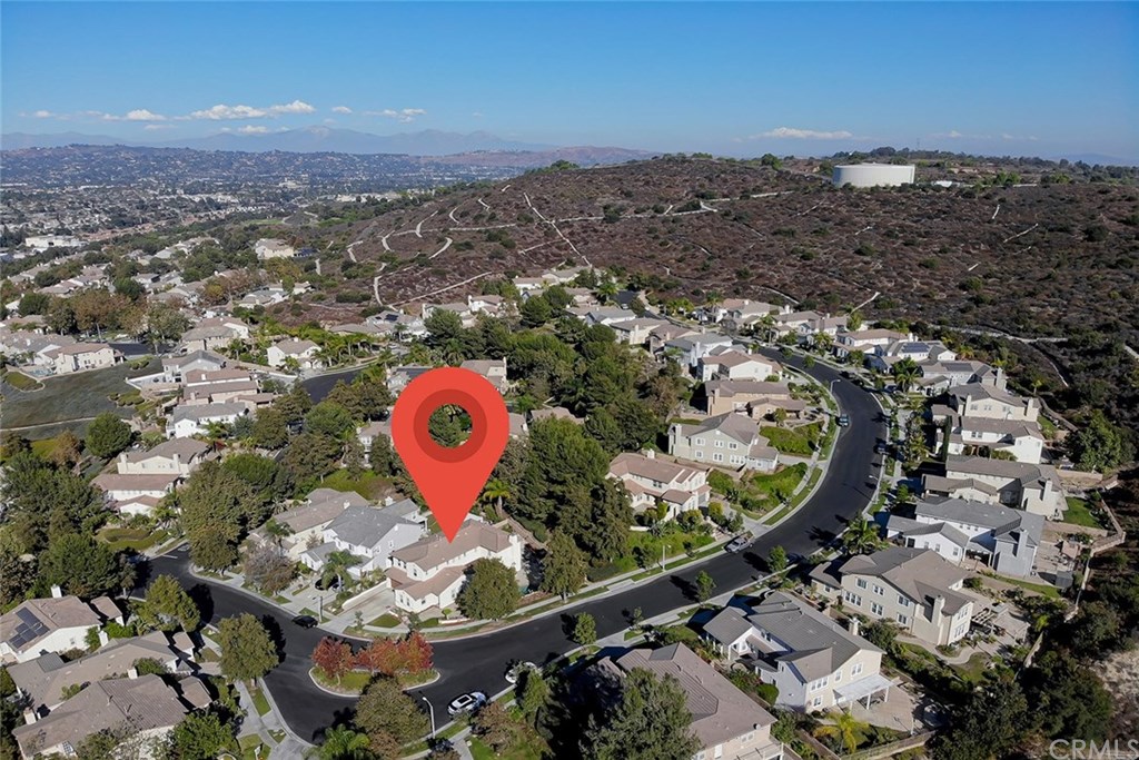 2911 Hawk Pointe Drive Fullerton, CA 92833 - Photo 55 of 55 Birdseye View of Home Location.