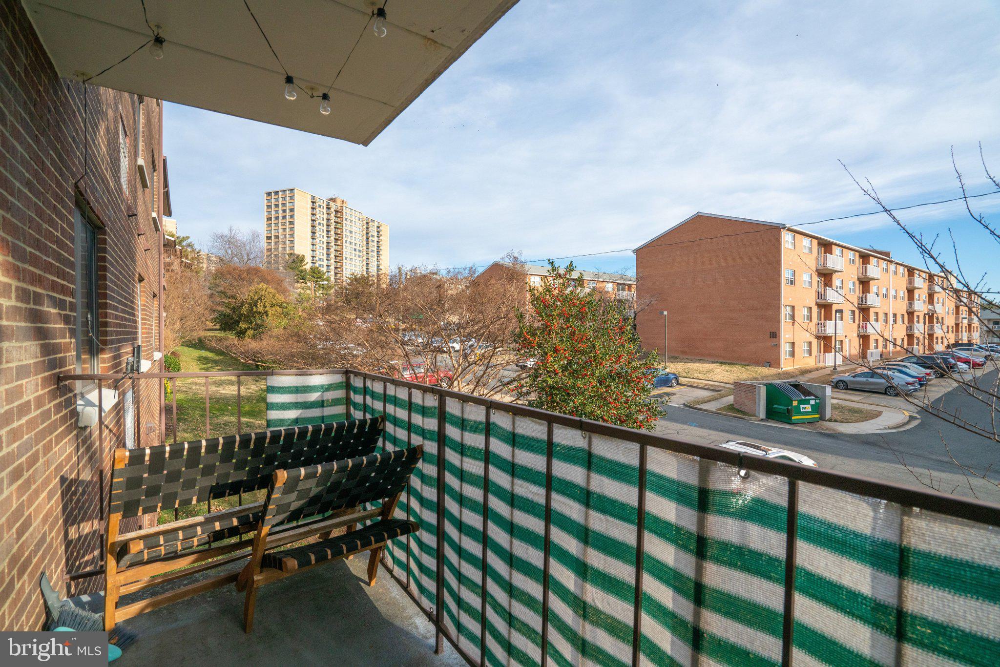 6240 Edsall Road, Unit 202 Alexandria, VA 22312 - Photo 12 of 13 a view of city from balcony