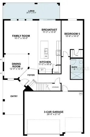 $599,990 | 5184 Prairie Preserve Run, St. Cloud, FL 34772