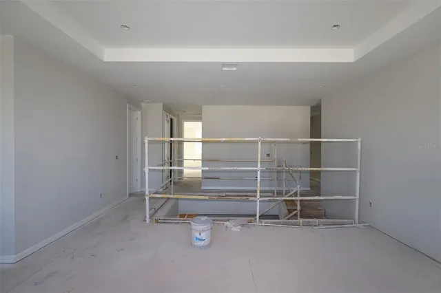 a room with walk in closet