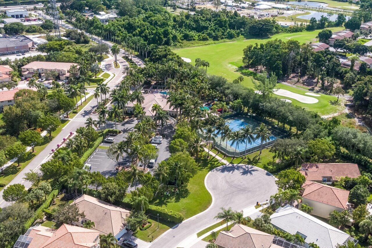8398 Vía Serena Boca Raton, FL 33433 - Photo 34 of 50 an aerial view of residential houses with outdoor space and street view