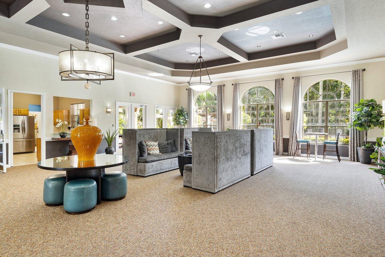 8398 Vía Serena Boca Raton, FL 33433 - Photo 36 of 50 a living room with furniture and a large window