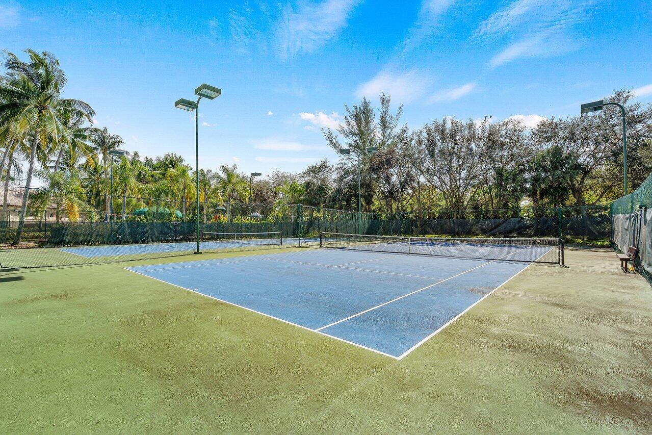 8398 Vía Serena Boca Raton, FL 33433 - Photo 43 of 50 a view of a tennis court
