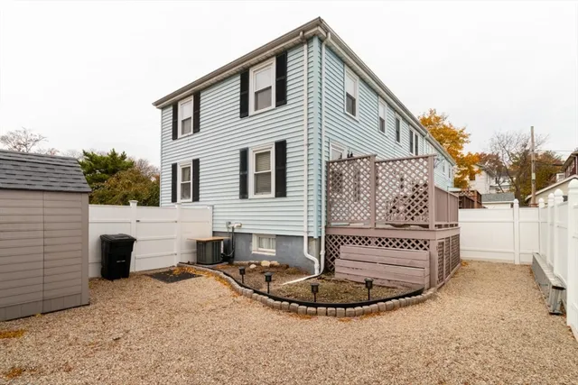 a front view of a house with entertaining space