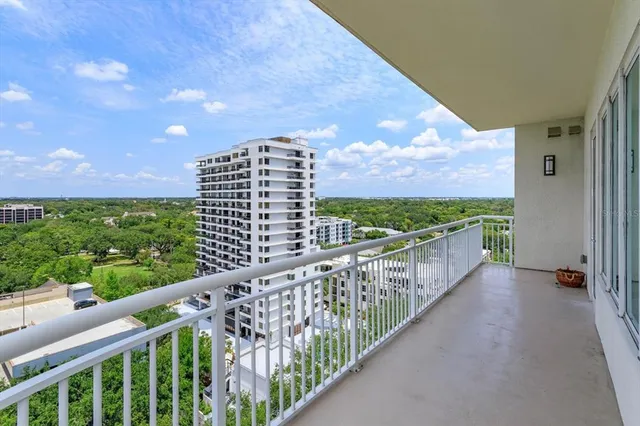 a view of balcony with outdoor space