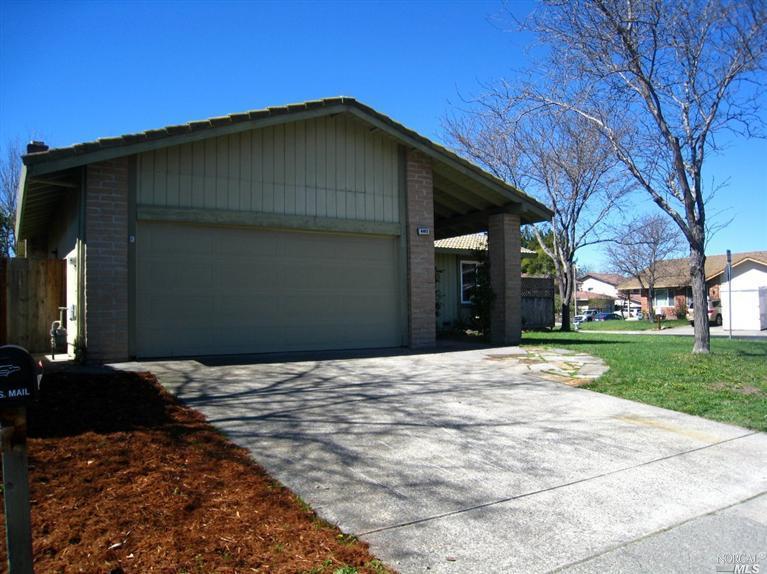 4403 Hillview Way Rohnert Park, CA 94928 - Photo 1 of 1 a backyard of a house with lots of green space