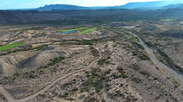 a view of lake with mountain