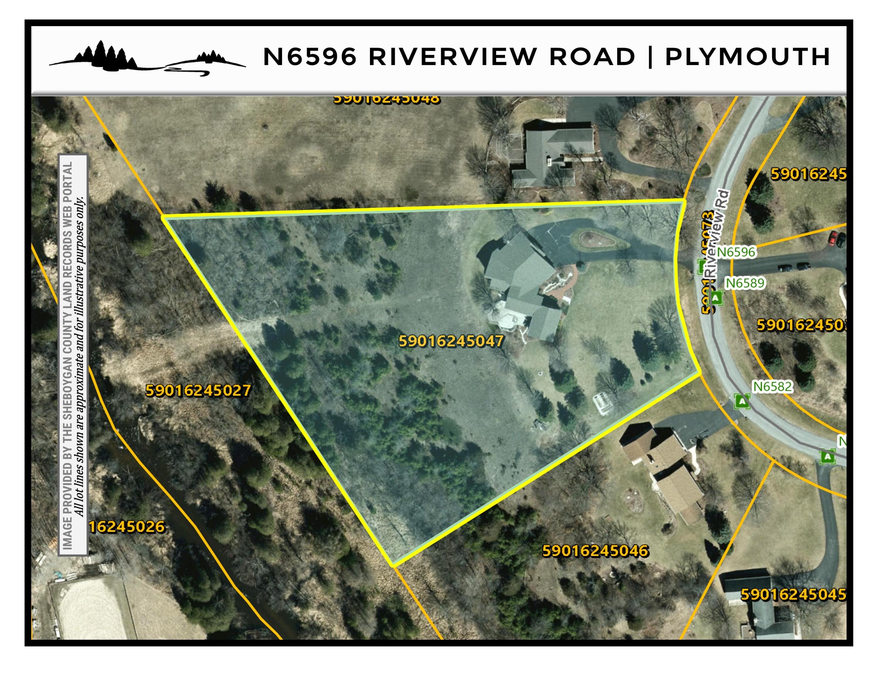 N6596 Riverview Road Plymouth, WI 53073 - Photo 66 of 67 Parcel Map