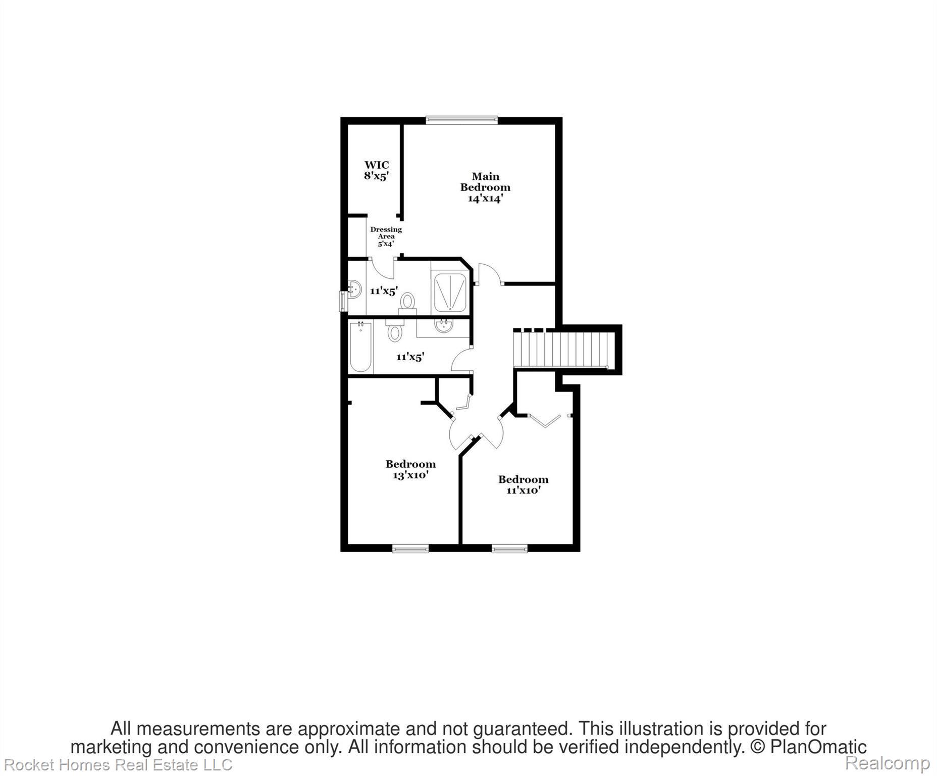 138 Eagle Ridge Road Lake Orion, MI 48360 - Photo 39 of 39 floorplan-upper-436604.jpg