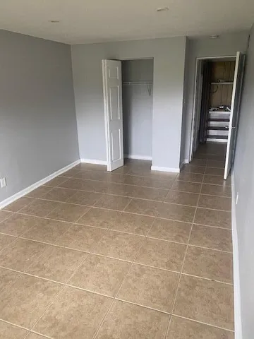 a view of empty room