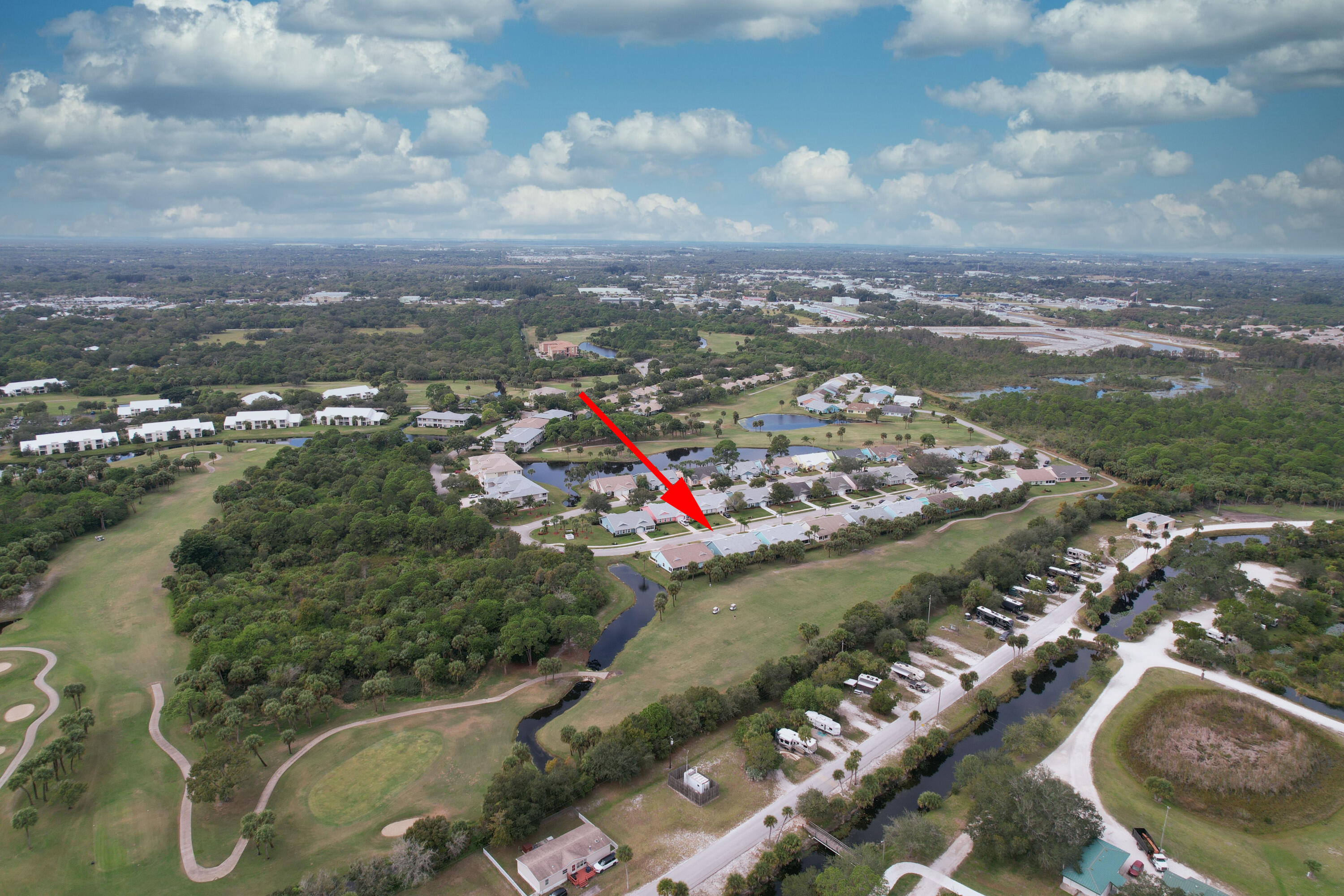 4074 Gator Trace Road Fort Pierce, FL 34982 - Photo 22 of 30 Aerial View