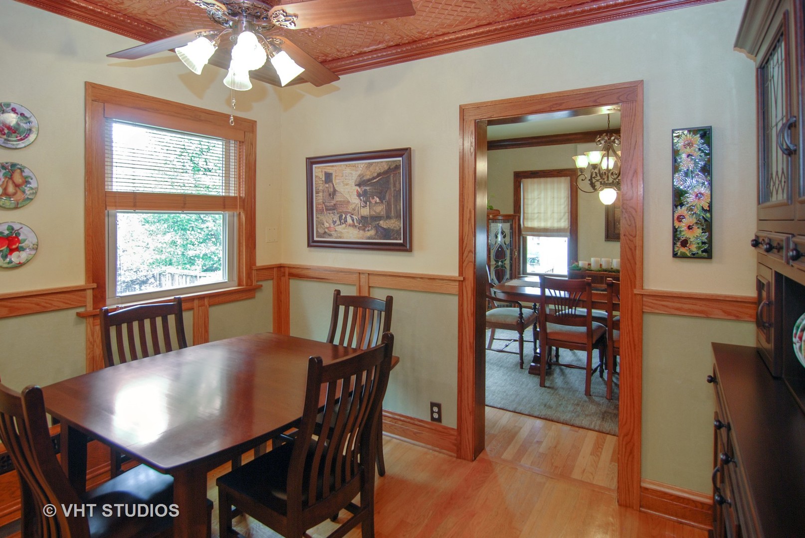 460 Shenstone Road Riverside, IL 60546 - Photo 8 of 23 a view of a dining room with furniture window and wooden floor