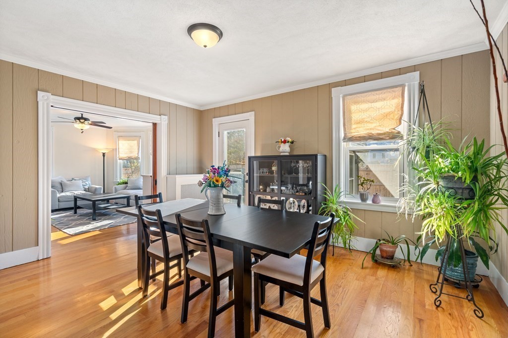 11 Spring Lane Maynard, MA 01754 - Photo 14 of 39 a view of a dining room with furniture window and wooden floor