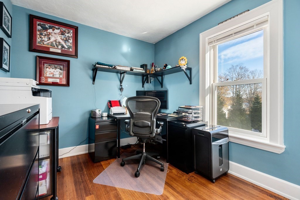 11 Spring Lane Maynard, MA 01754 - Photo 24 of 39 a view of a workspace with furniture and a window