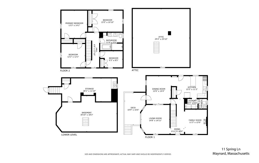 11 Spring Lane Maynard, MA 01754 - Photo 35 of 39 unknown