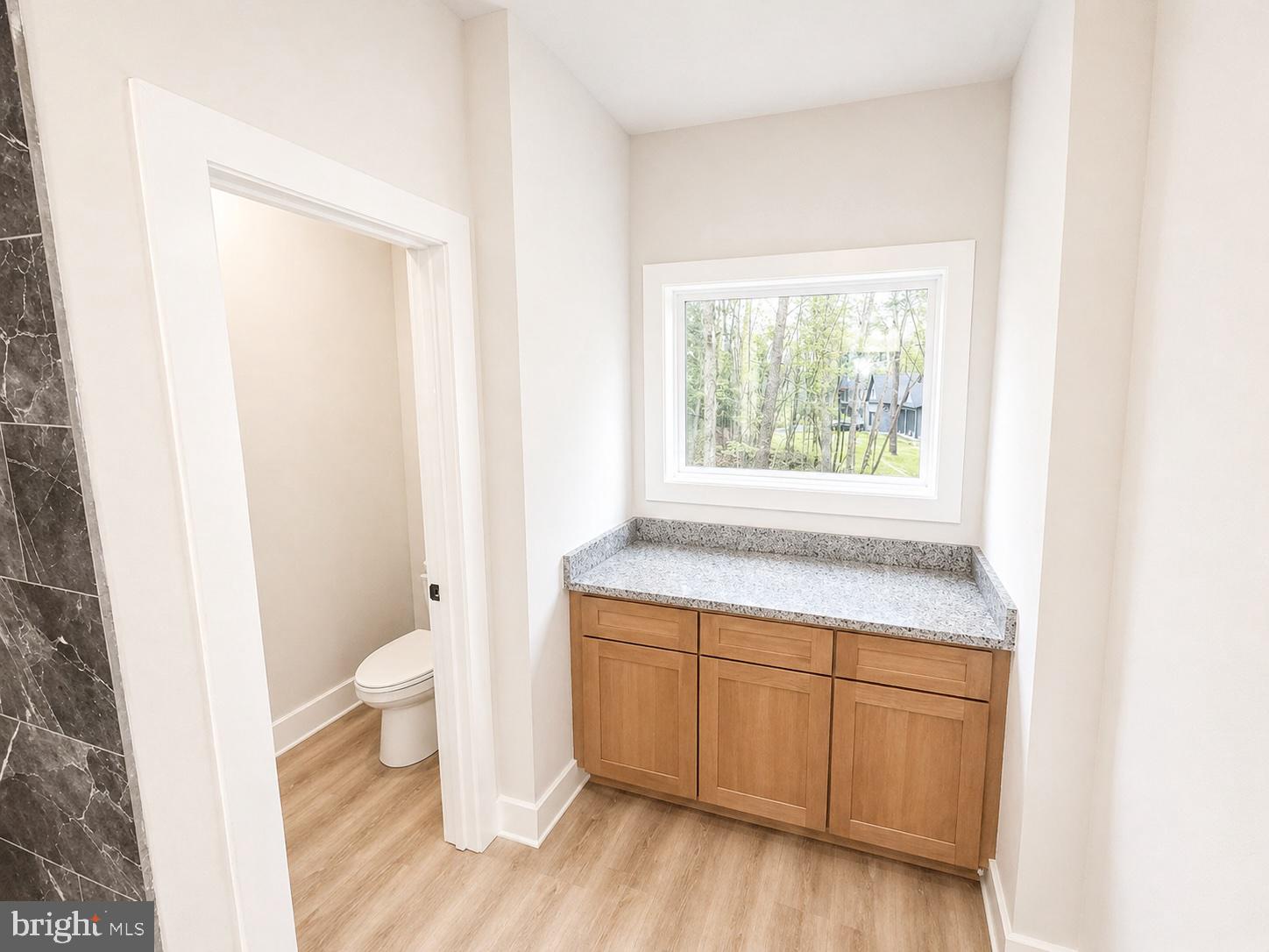 1321 Fulton Road Hedgesville, WV 25427 - Photo 16 of 36 a bathroom with a sink toilet and window