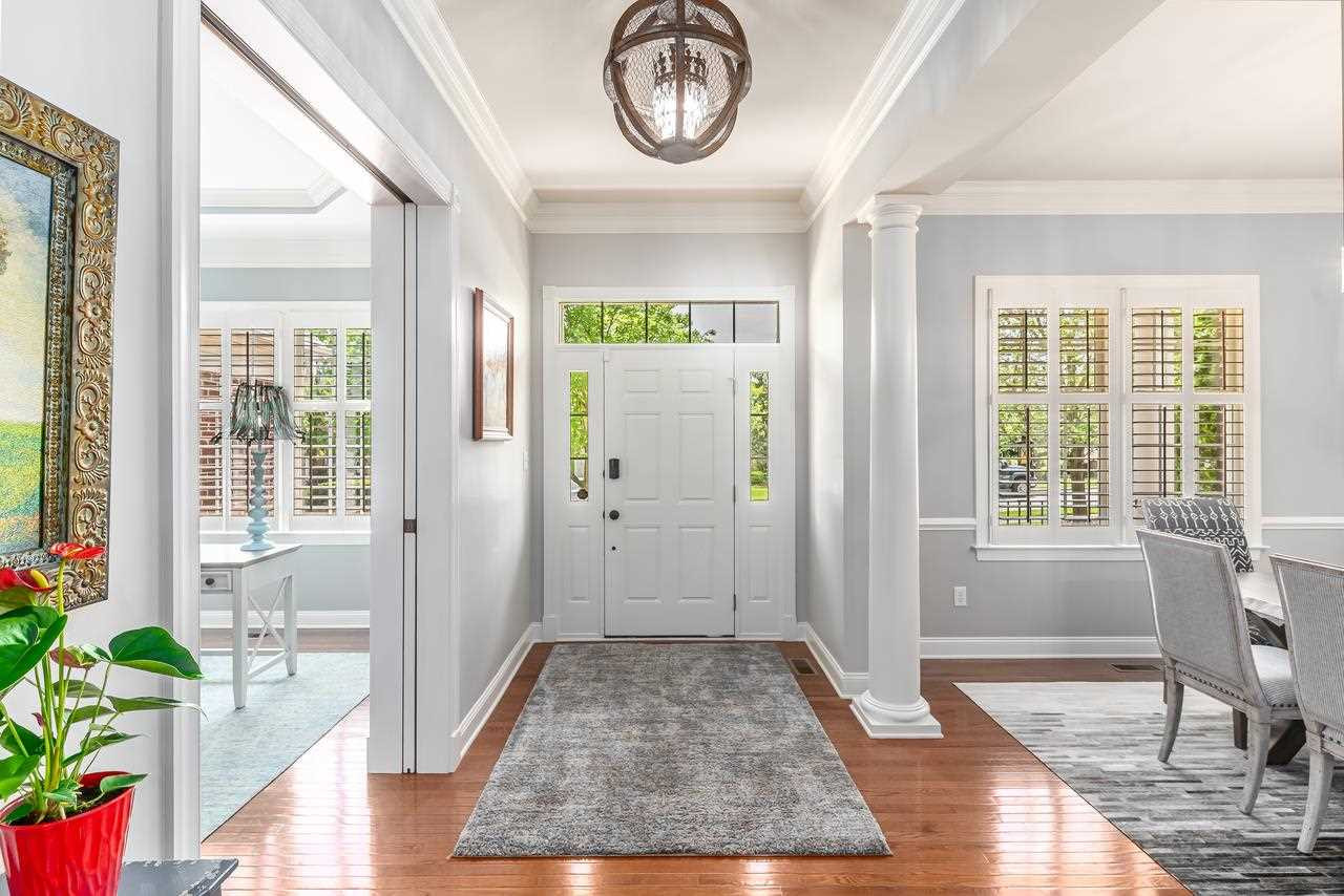 9629 Heathermill Lane Raleigh, NC 27617 - Photo 4 of 28 Entry foyer flanked by Dining Room and Office/Study. Foyer
