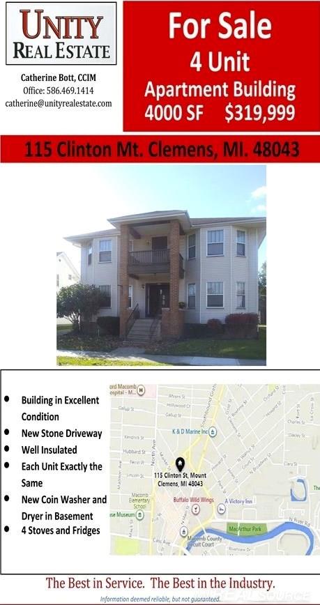 115 Clinton Street Mount Clemens, MI 48043 - Photo 2 of 3