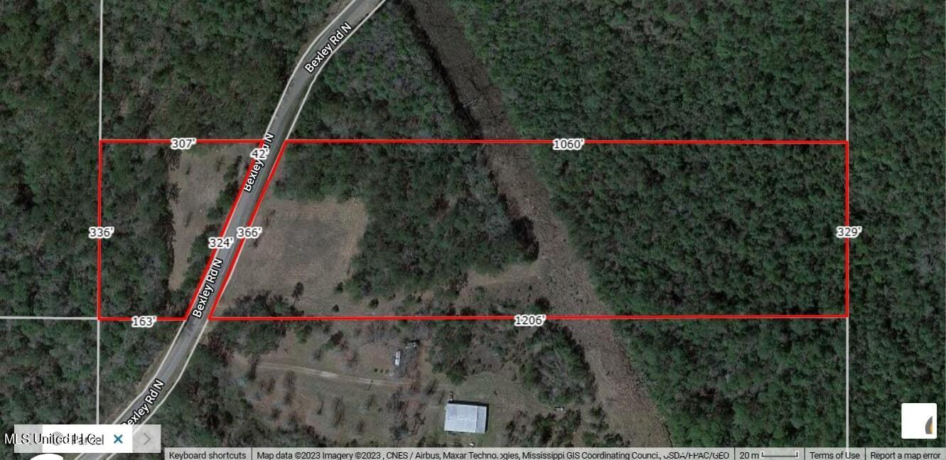 9.7-ac Bexley Road North Lucedale, MS 39452 - Photo 1 of 2 RealistReport_Results_Map (14)