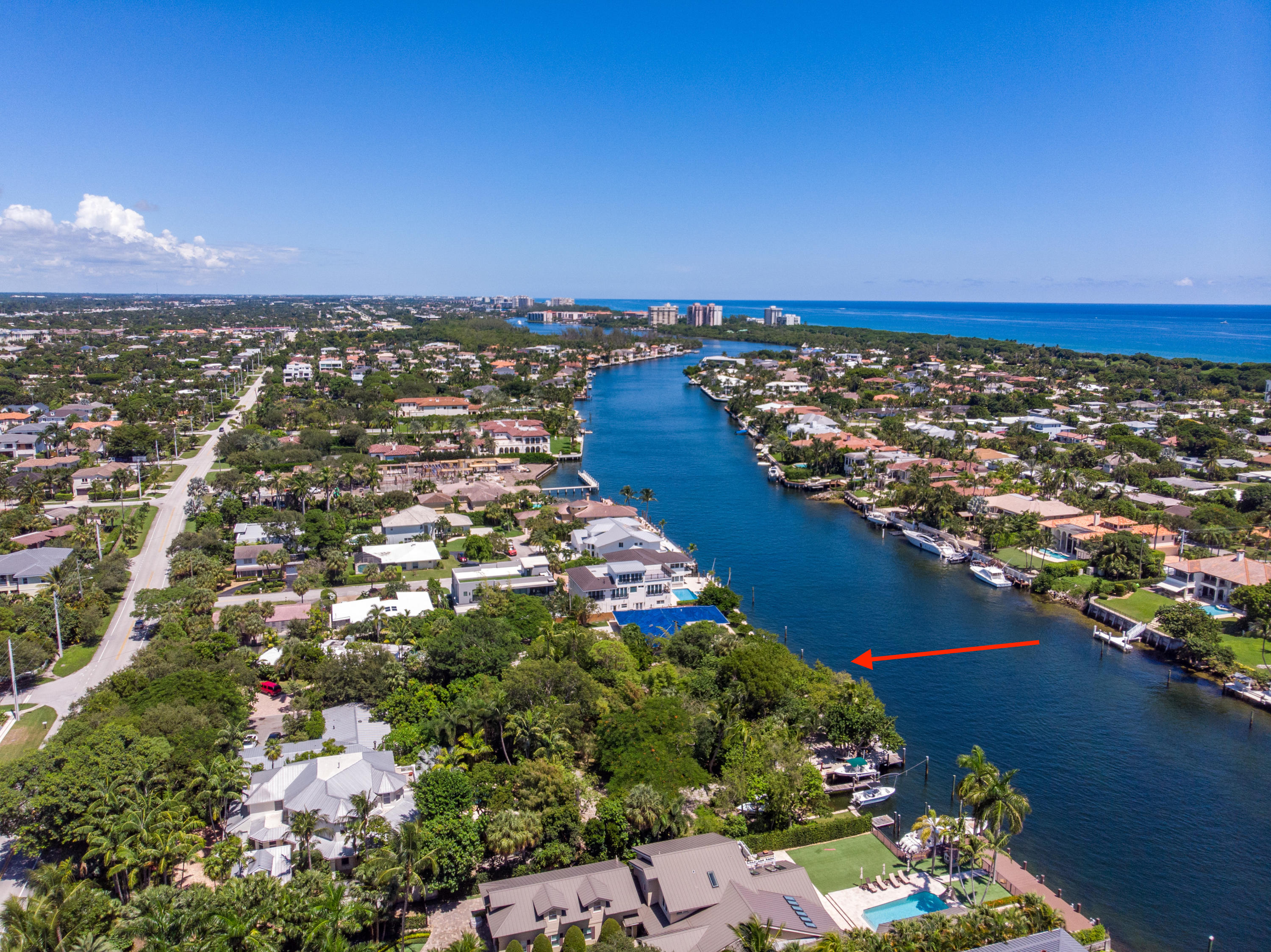 380 Northeast 5th Avenue Boca Raton, FL 33432 - Photo 3 of 13 Looking North on Intracoastal
