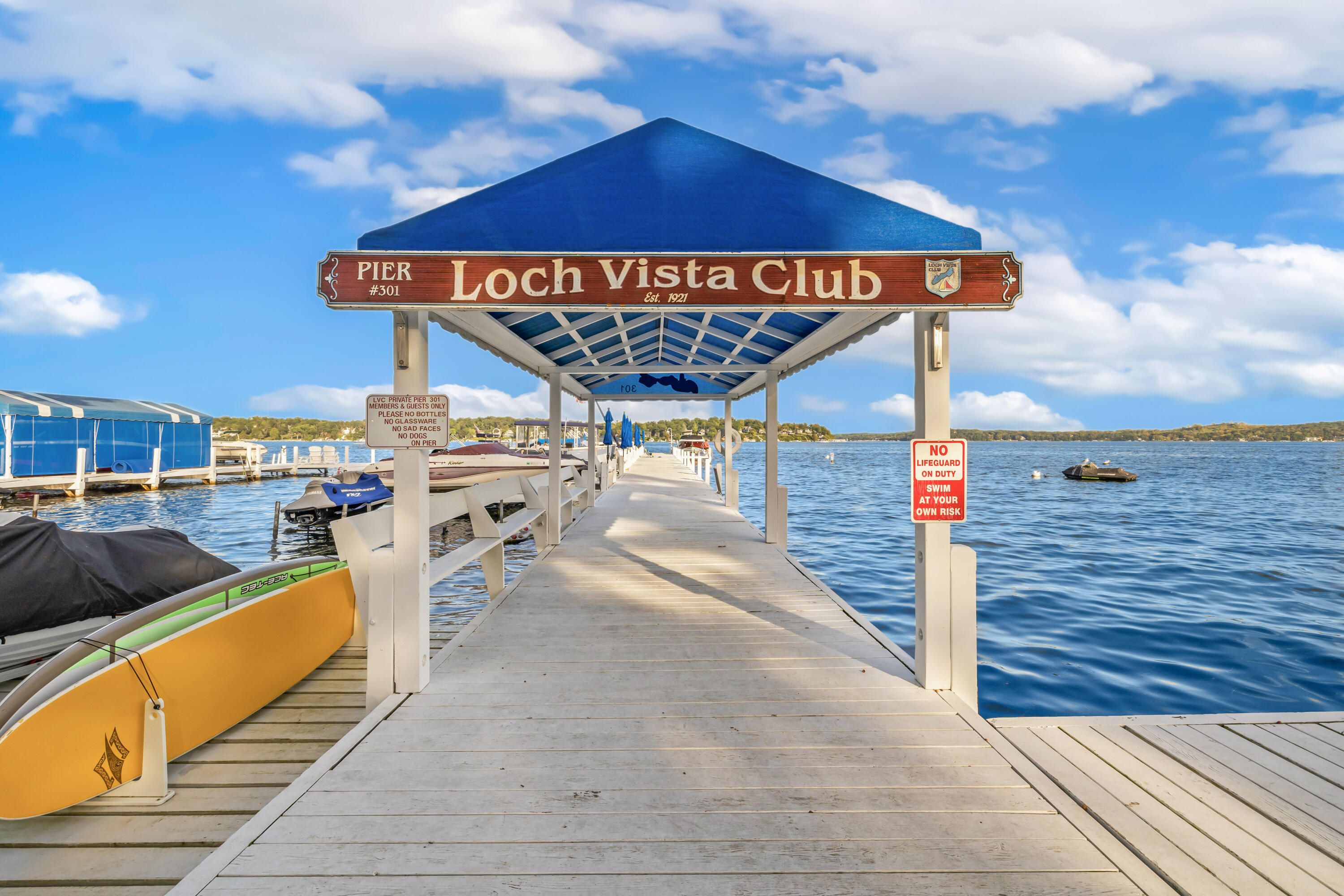 24 Upper Loch Vista Drive Williams Bay, WI 53191 - Photo 4 of 28 Loch Vista Club Pier