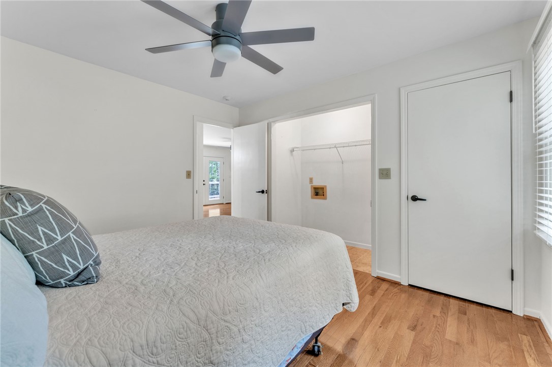4416 Denver Cove Road Anderson, SC 29625 - Photo 19 of 31 Hardwood floors and a clean, neutral palette create a peaceful sleeping environment.