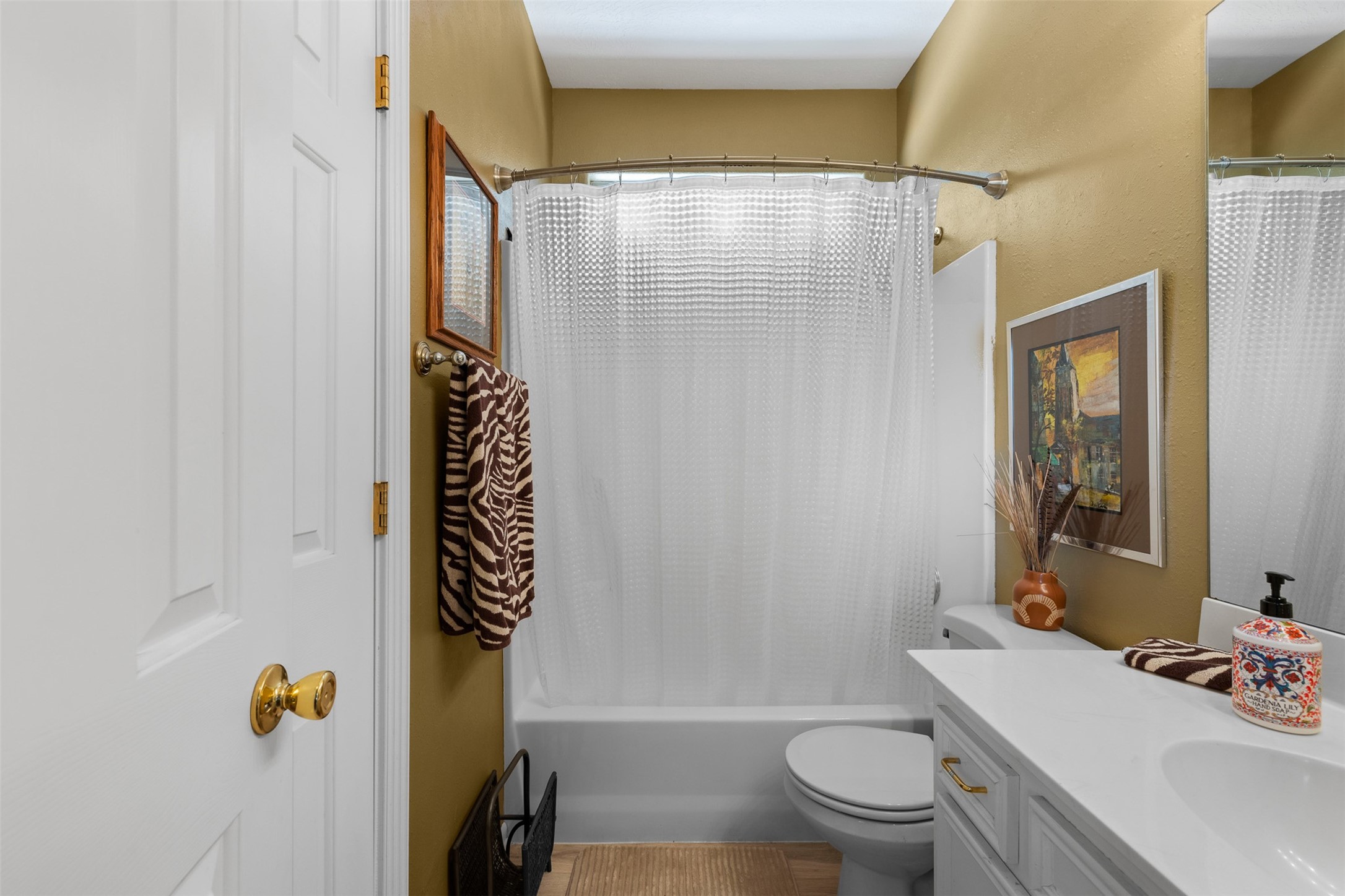 2346 Bruno Road Schulenburg, TX 78956 - Photo 22 of 49 a bathroom with a sink toilet and shower