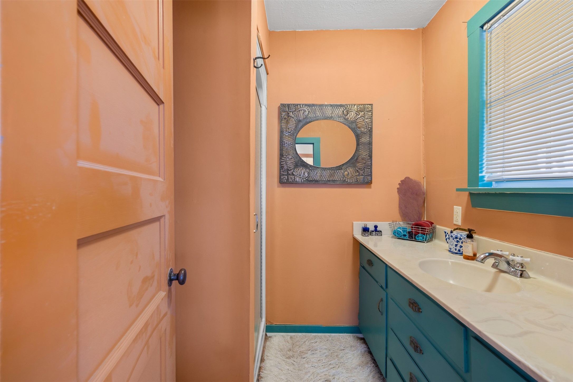2346 Bruno Road Schulenburg, TX 78956 - Photo 32 of 49 a bathroom with a sink and a mirror