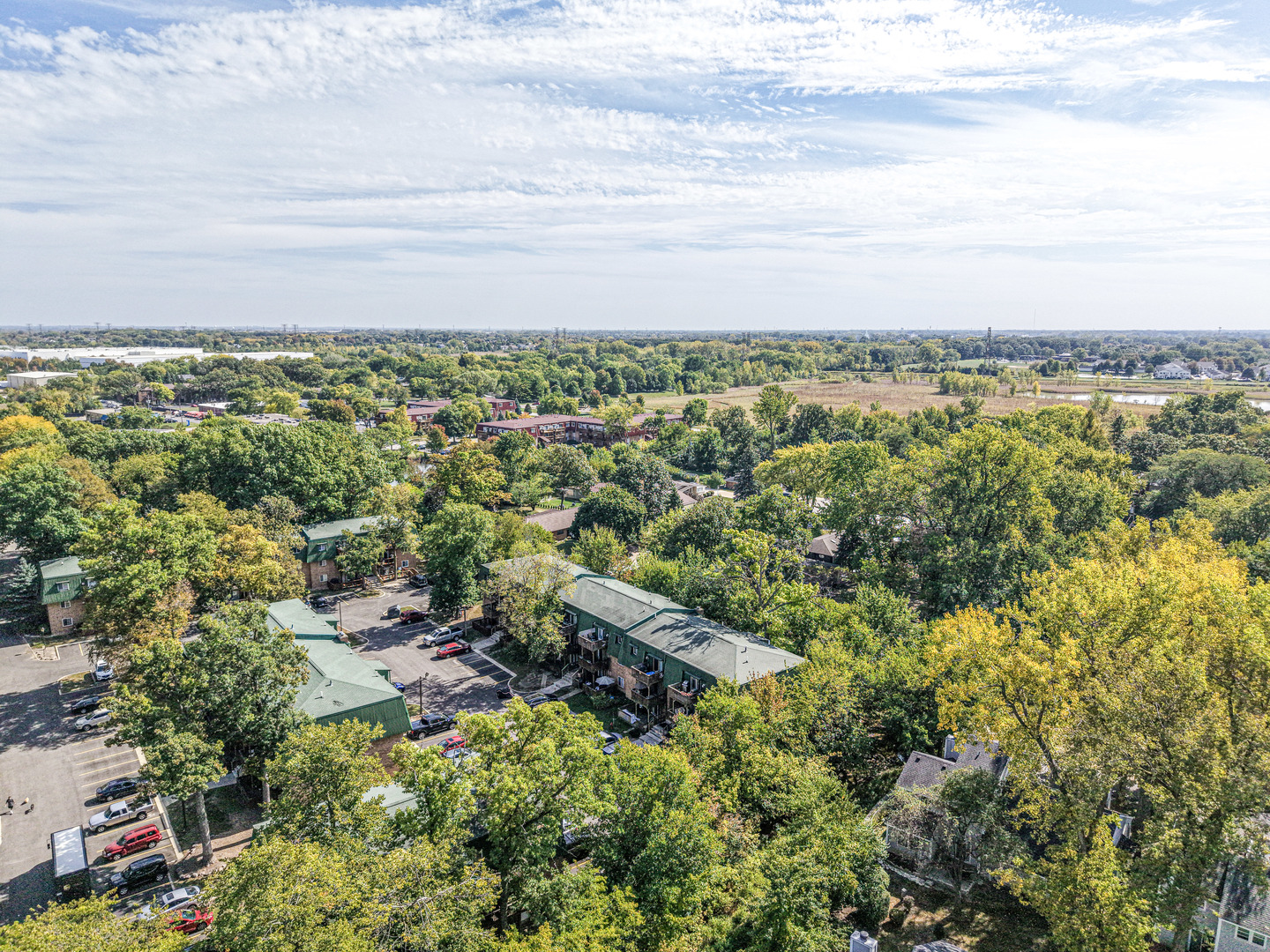1942 Tall Oaks Drive, Unit 1A Aurora, IL 60505 - Photo 13 of 13 an aerial view of residential house with outdoor space and trees