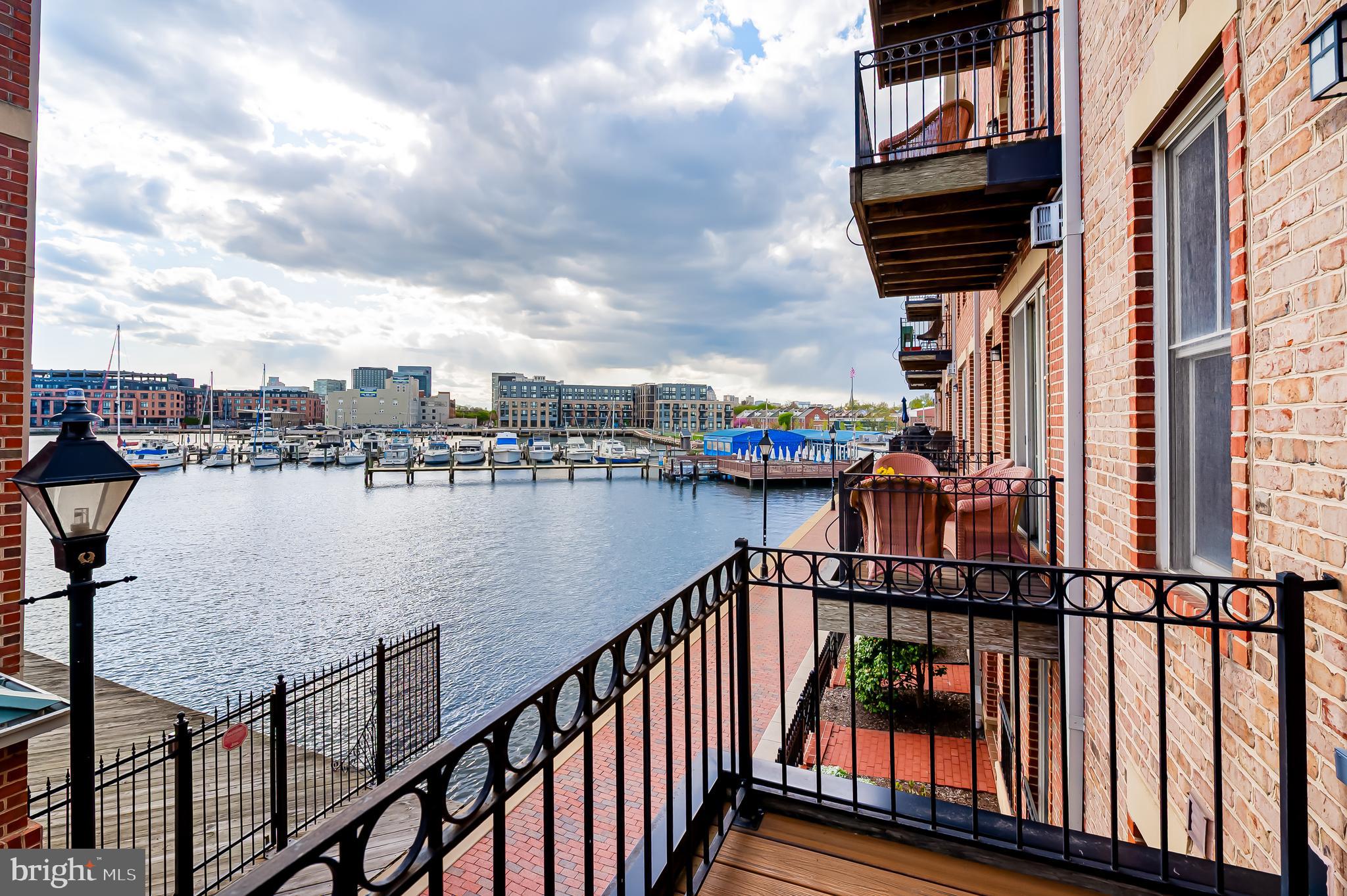 2323 Boston Street, Unit 6 Baltimore, MD 21224 - Photo 16 of 47 a city view from a balcony
