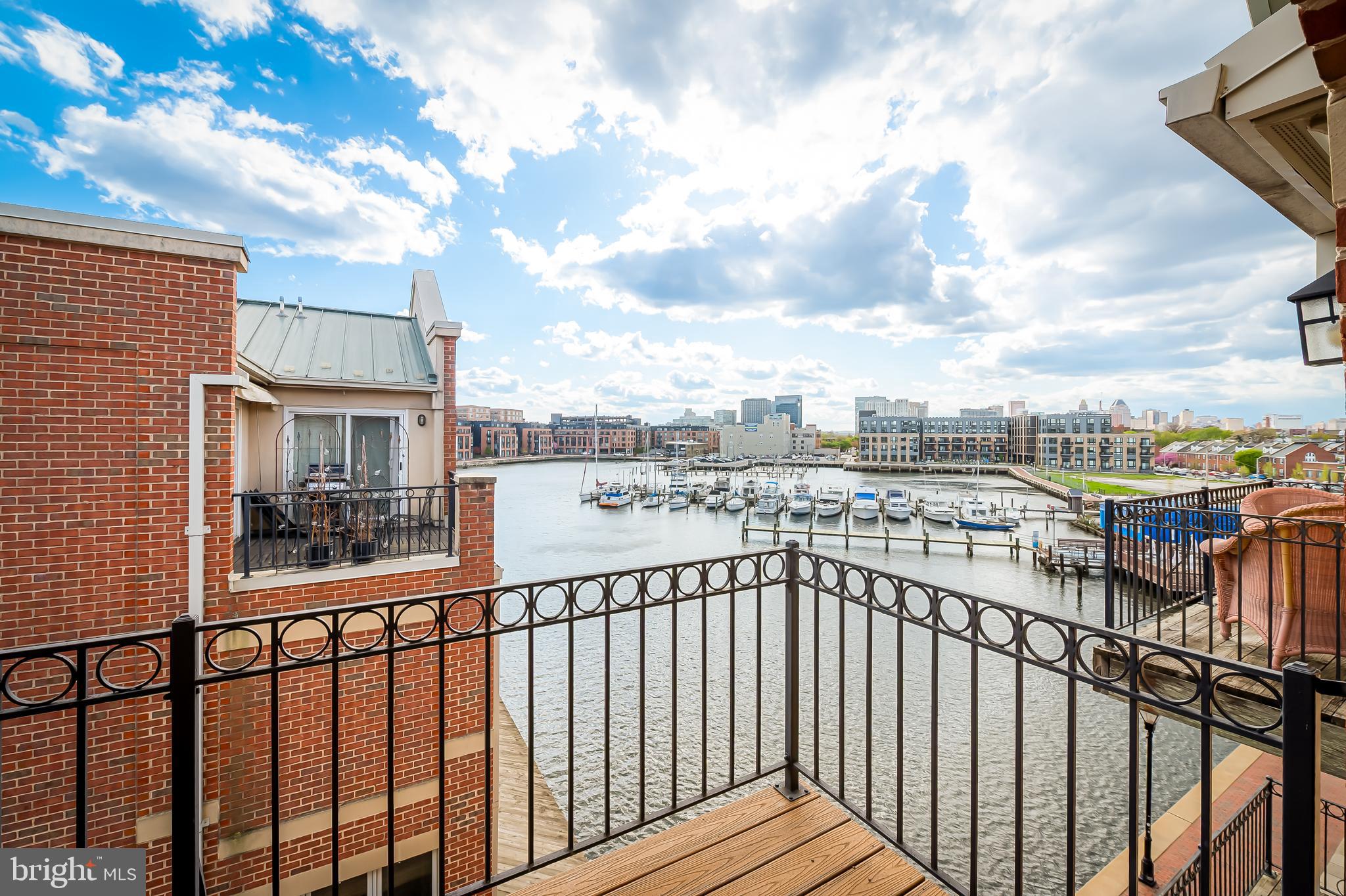 2323 Boston Street, Unit 6 Baltimore, MD 21224 - Photo 18 of 47 a view of city from a balcony