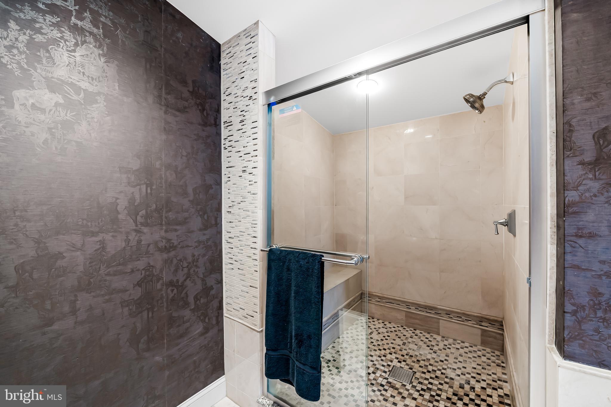 2323 Boston Street, Unit 6 Baltimore, MD 21224 - Photo 26 of 47 a bathroom with a shower and a toilet