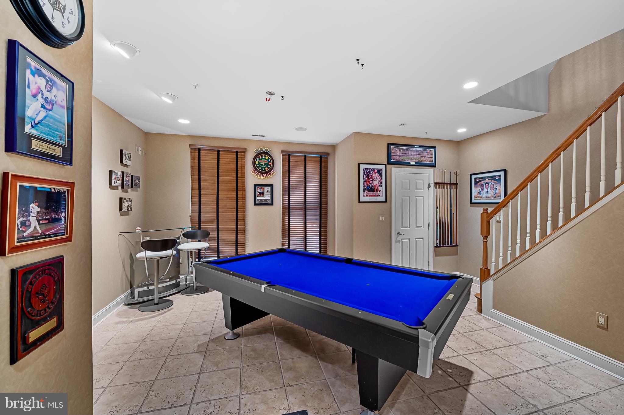 2323 Boston Street, Unit 6 Baltimore, MD 21224 - Photo 40 of 47 a room with pool table and windows