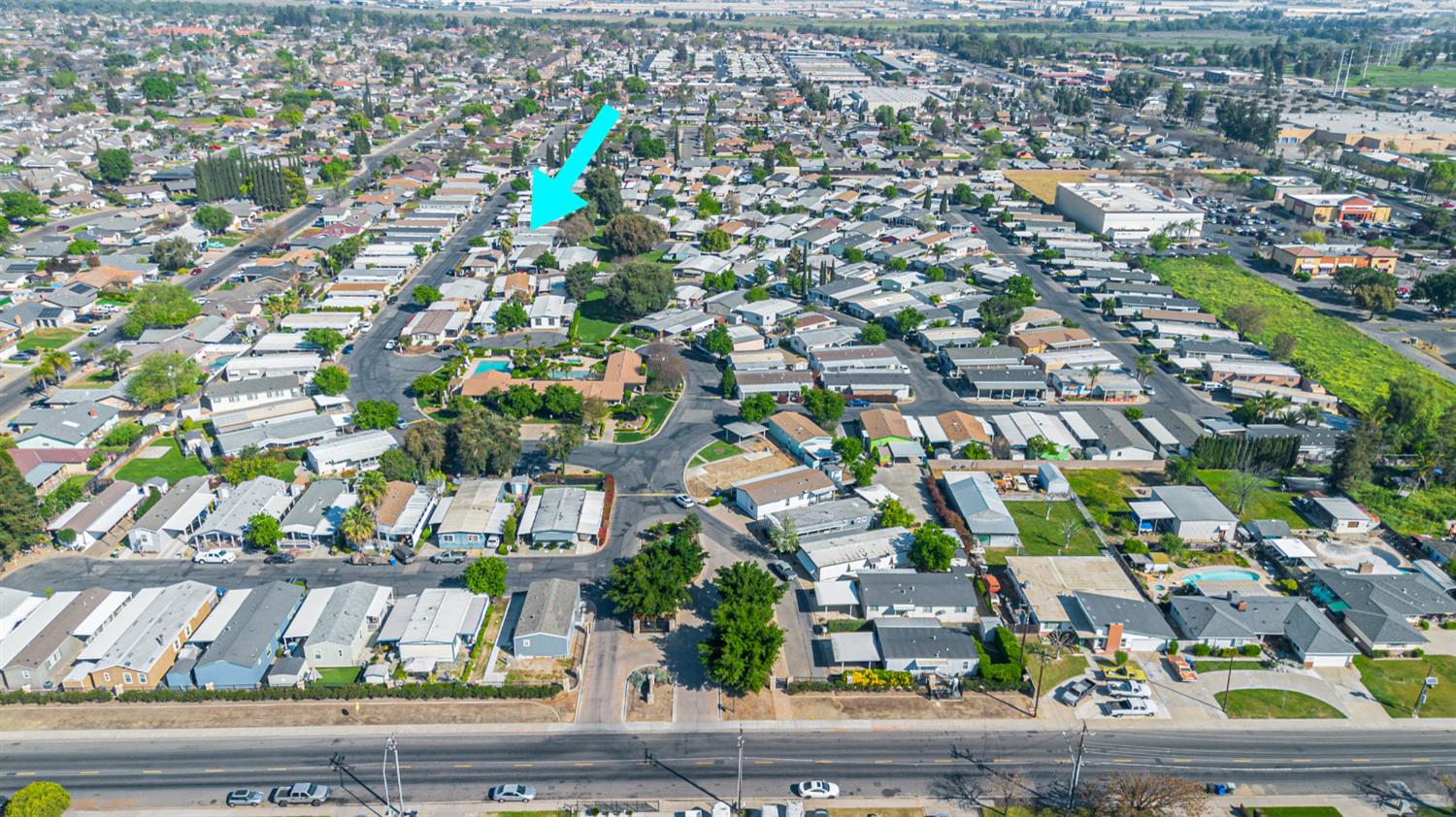2841 Fowler Road, Unit 89 Ceres, CA 95307 - Photo 30 of 32 an aerial view of a city